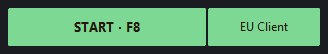 The scanner's start button and the green EU Client server button